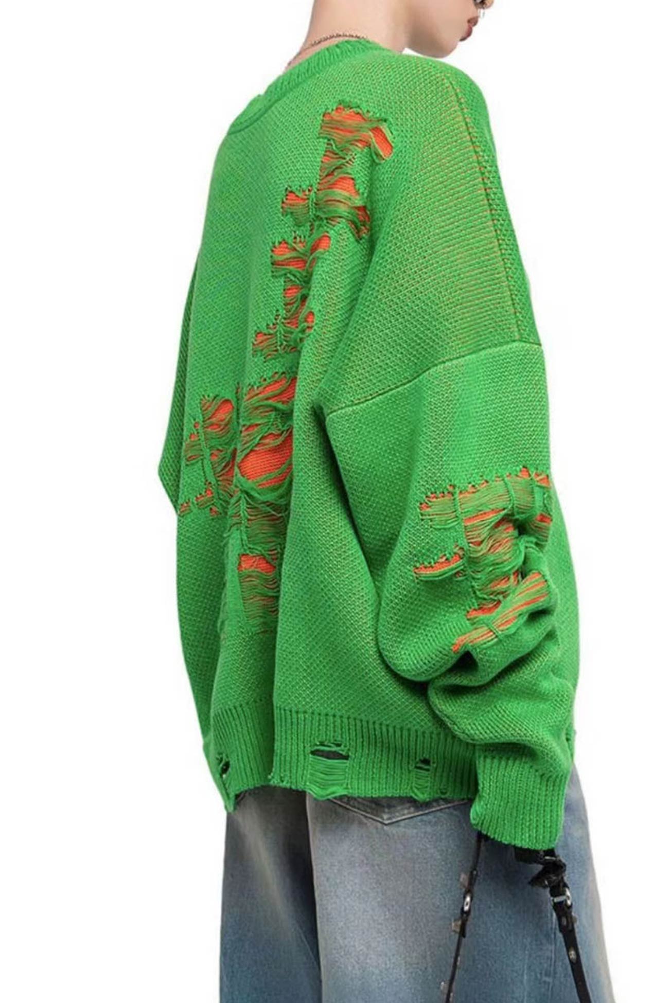 Relaxed V-Neck Sweater
