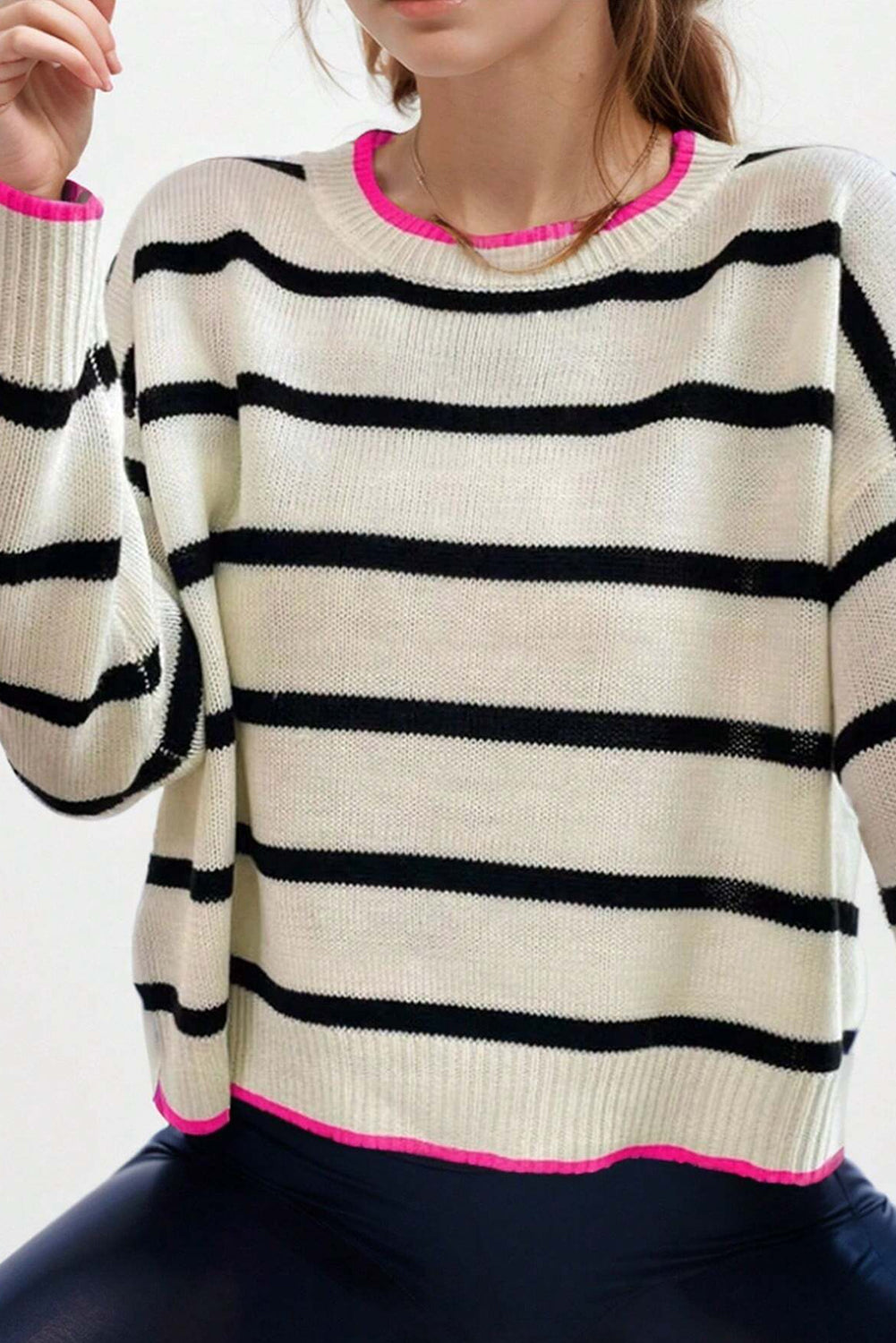 Relaxed Ribbed Sweater