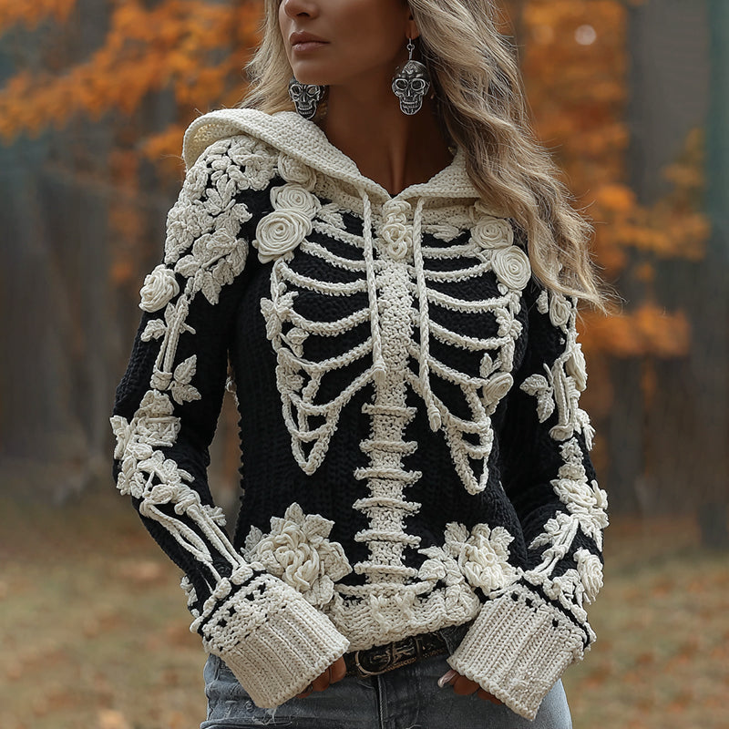 Textured Striped Sweater