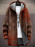 Layered Buttoned Coat