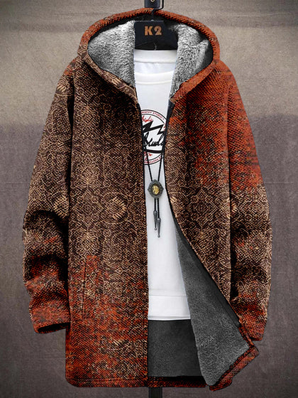 Layered Buttoned Coat