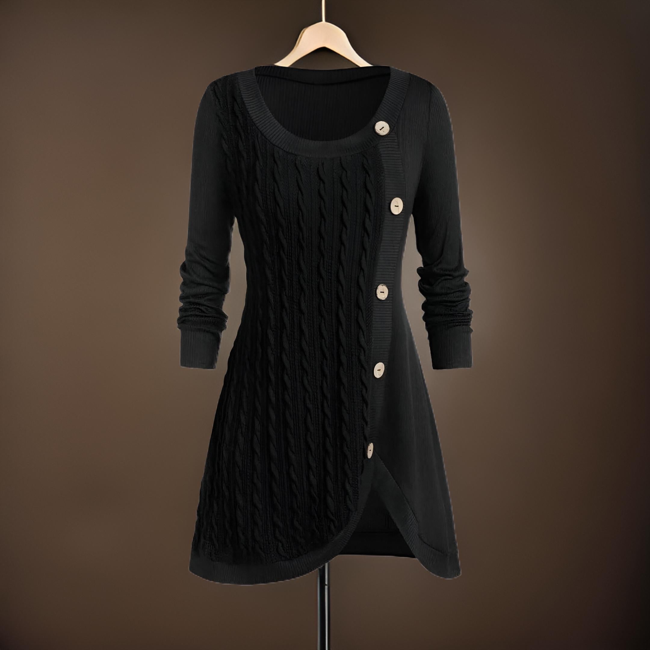 Relaxed V-Neck Sweater
