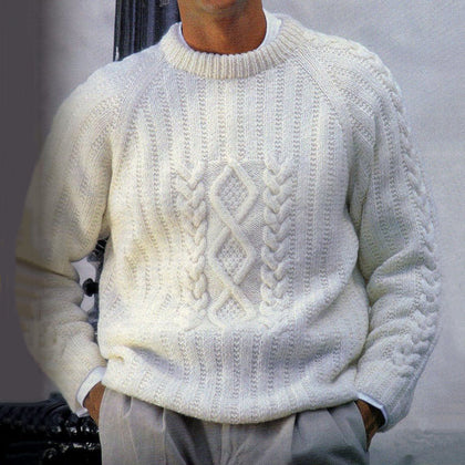 Casual Ribbed Sweater