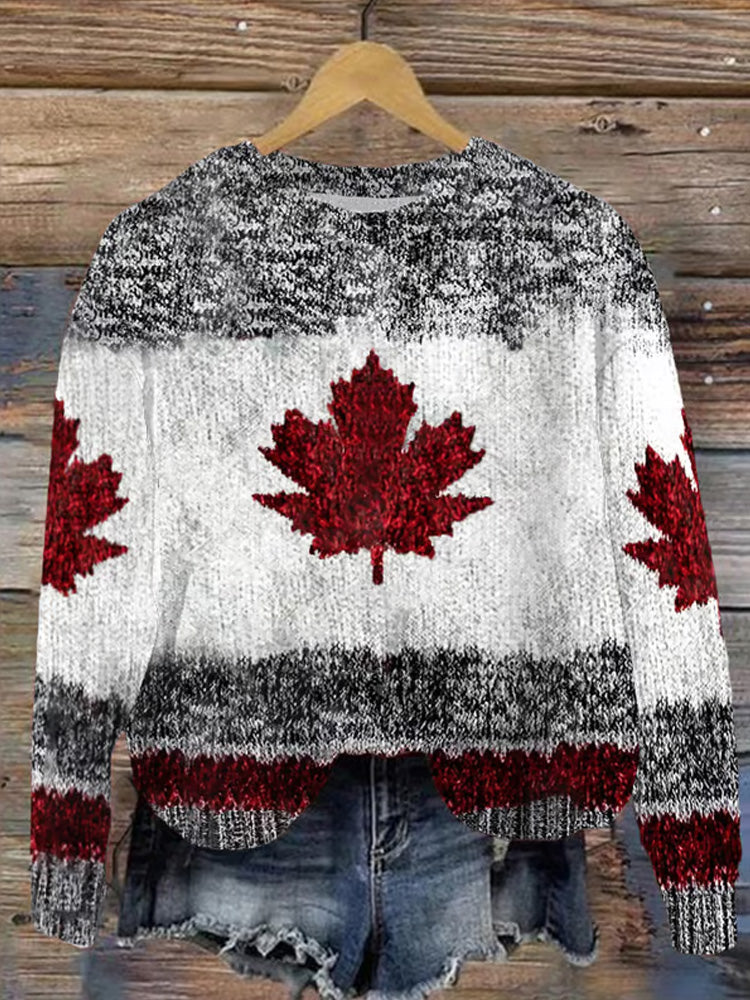 Casual Buttoned Sweater