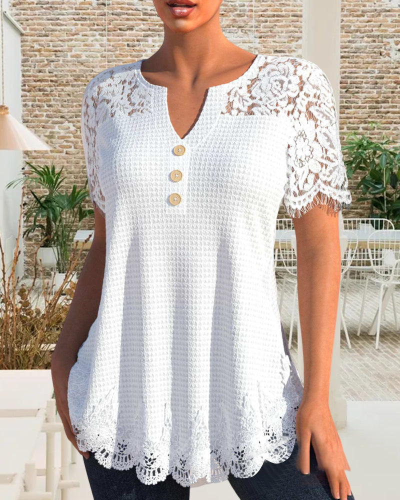 Fresh Printed Blouse