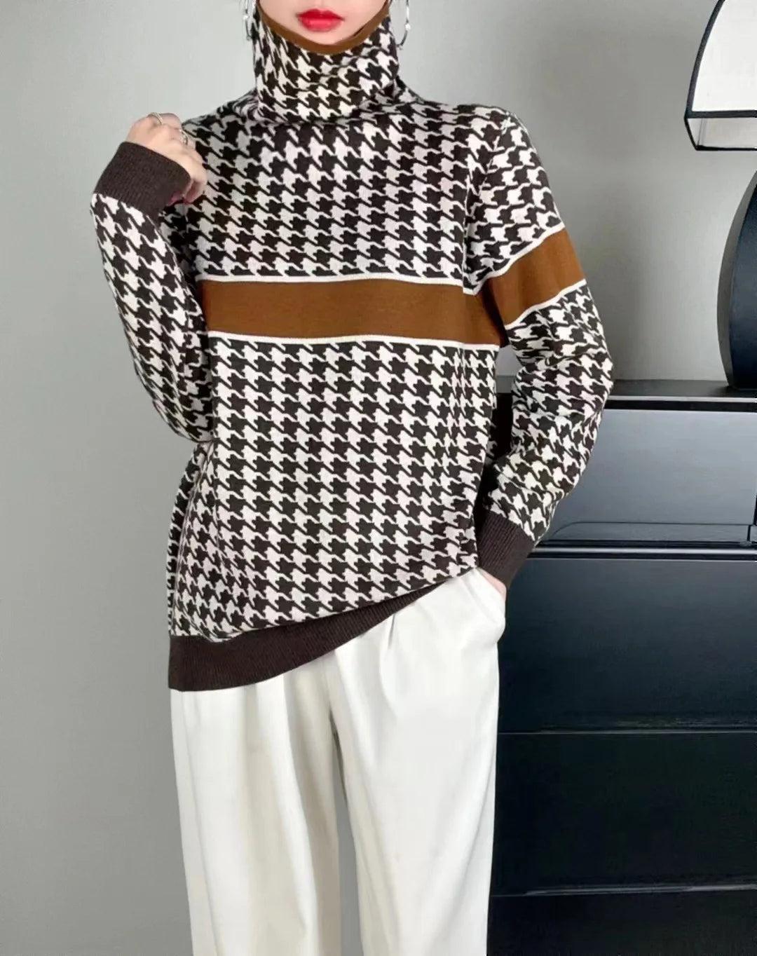 Relaxed Cropped Sweater