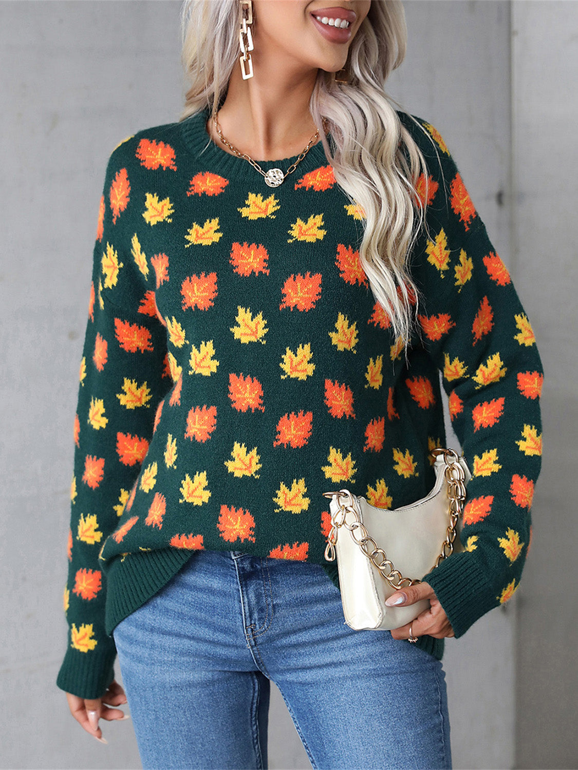 Relaxed Cropped Sweater