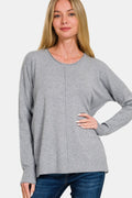Warm Ribbed Sweater