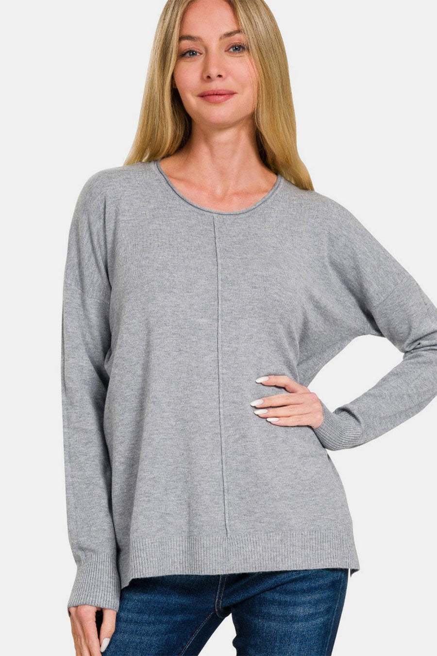 Warm Ribbed Sweater