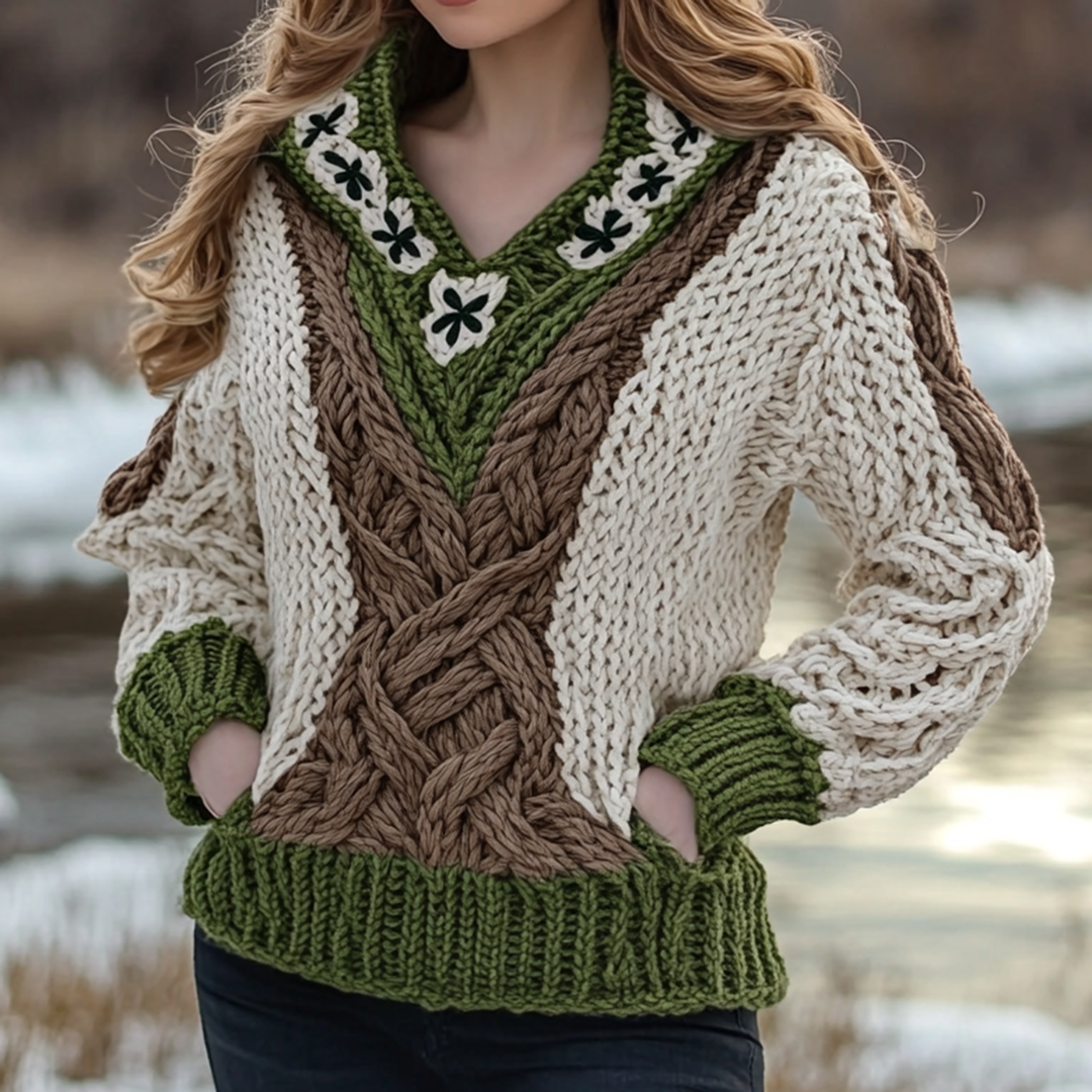 Easy Striped Sweater