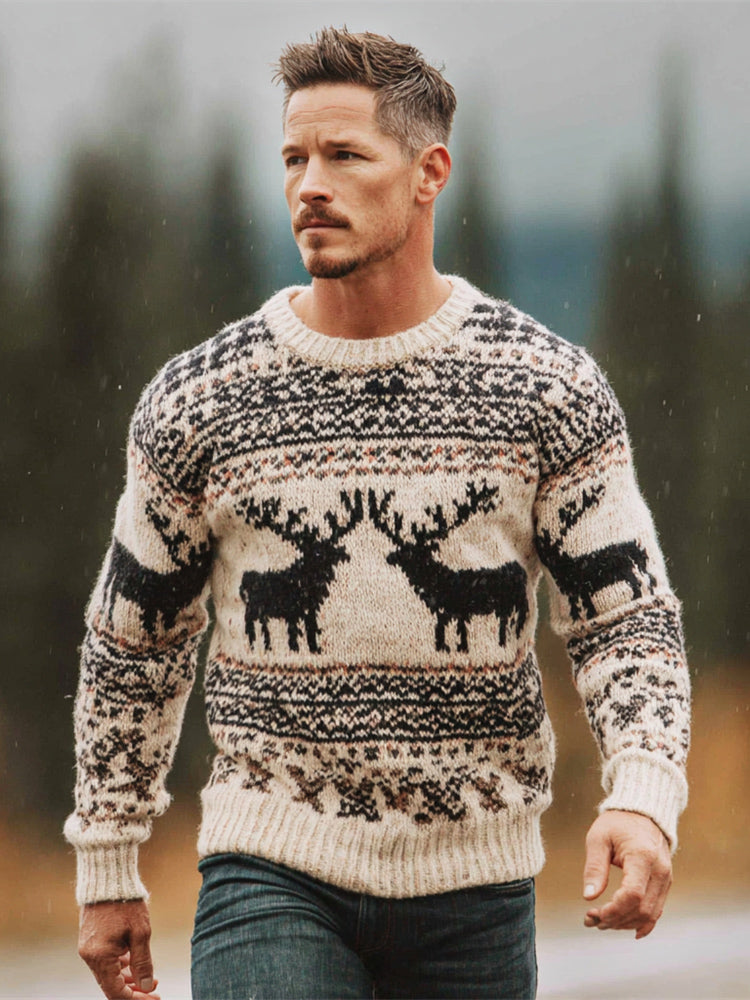 Cozy Buttoned Sweater
