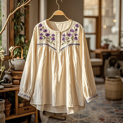 Relaxed Collared Shirt