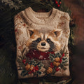 Textured Cable Sweater