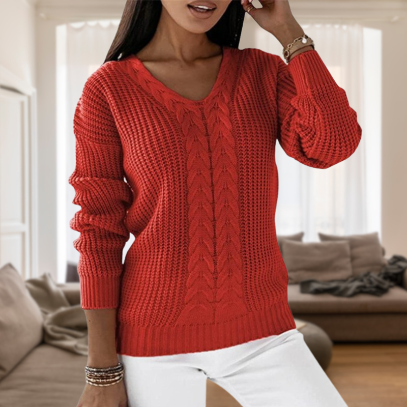 Soft Buttoned Sweater