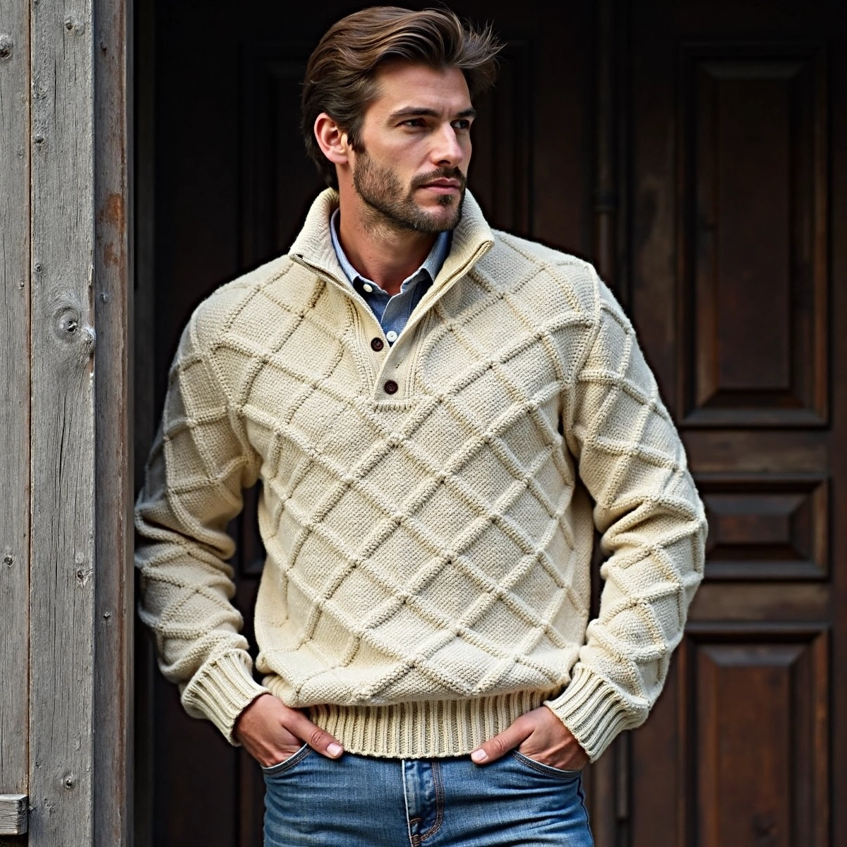 Warm Cable Sweater