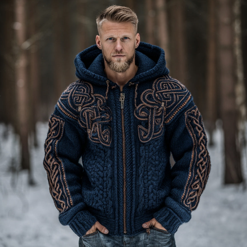 Warm Buttoned Sweater