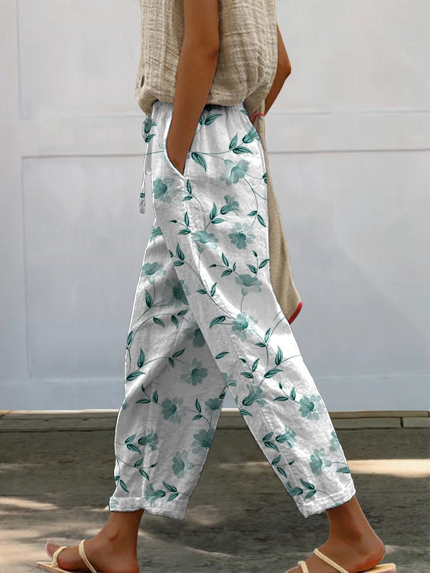 Easy High-Waist Pants