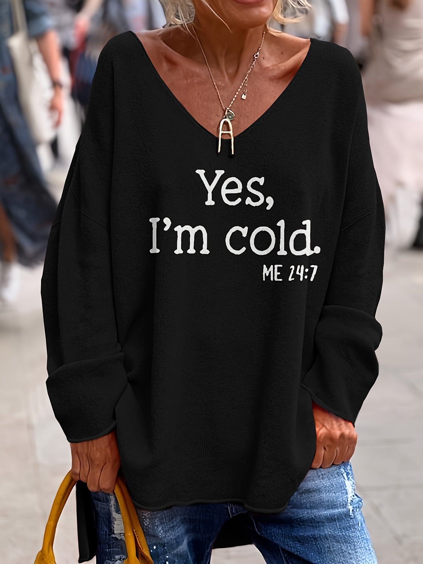 Easy Cropped Sweater