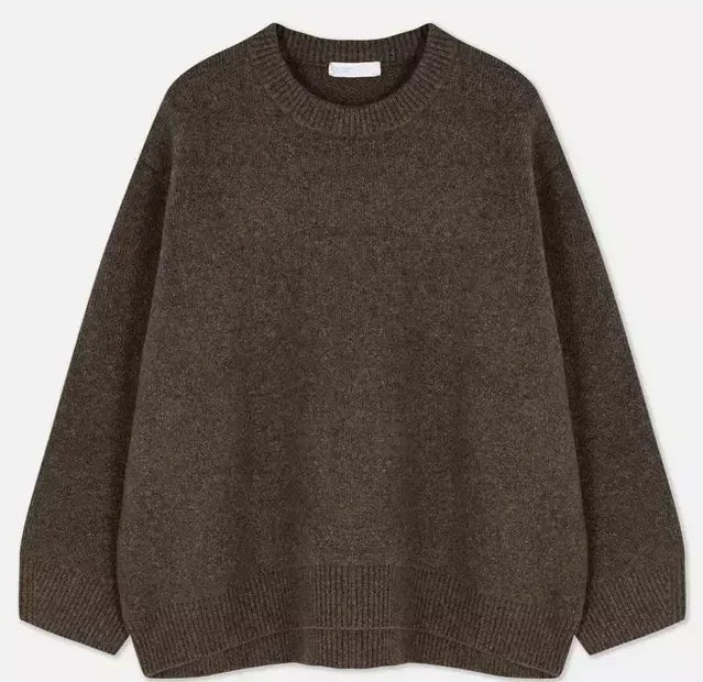 Textured Buttoned Sweater