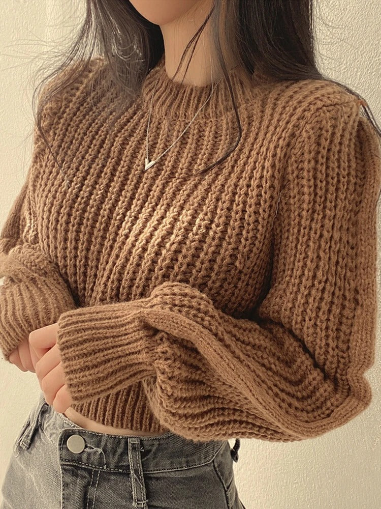 Casual Ribbed Sweater