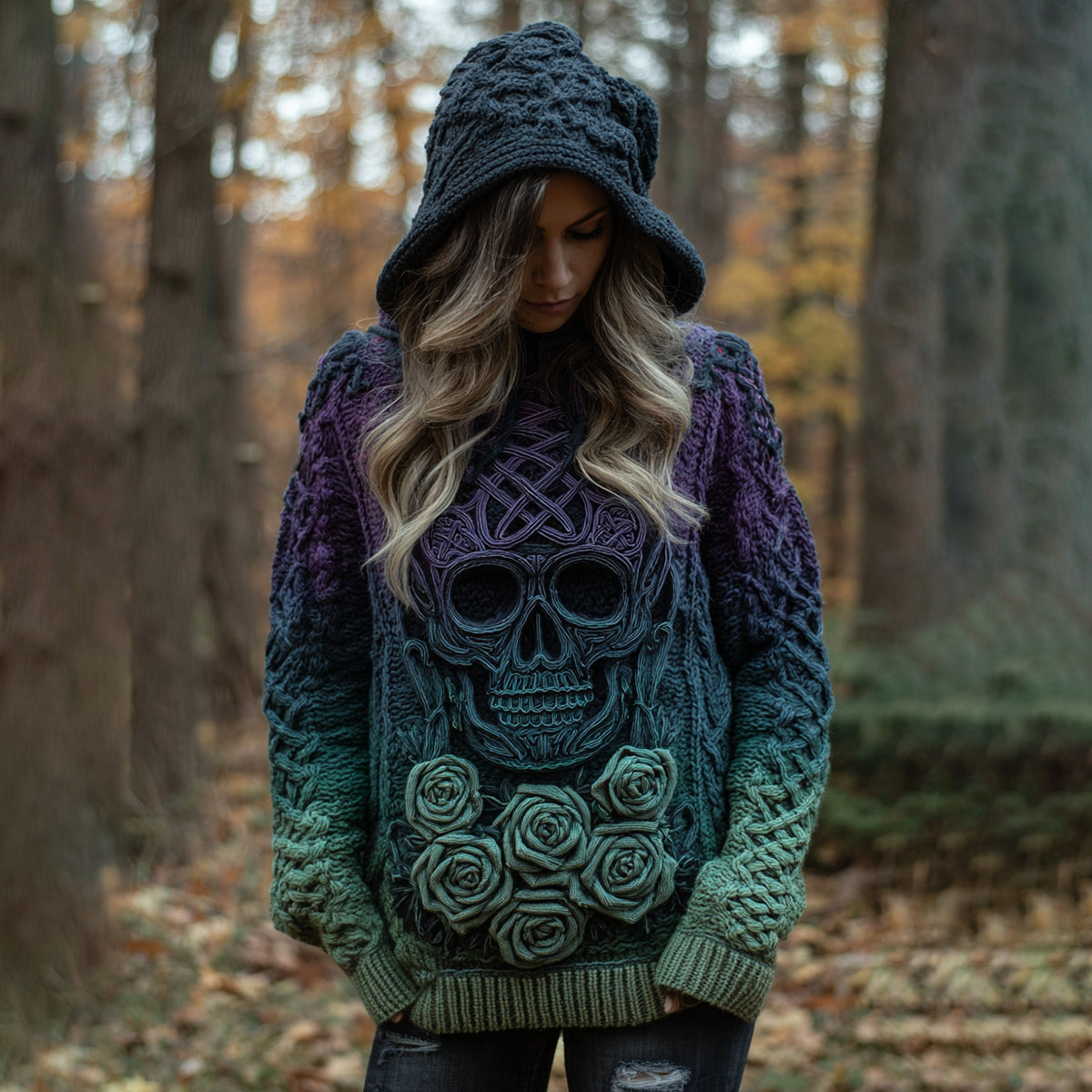 Classic Buttoned Sweater
