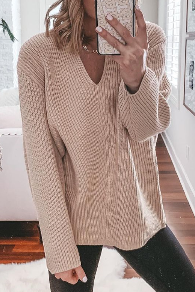 Easy Ribbed Sweater