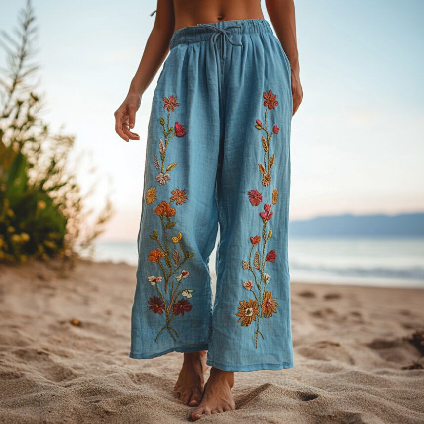 Summer Cropped Pants