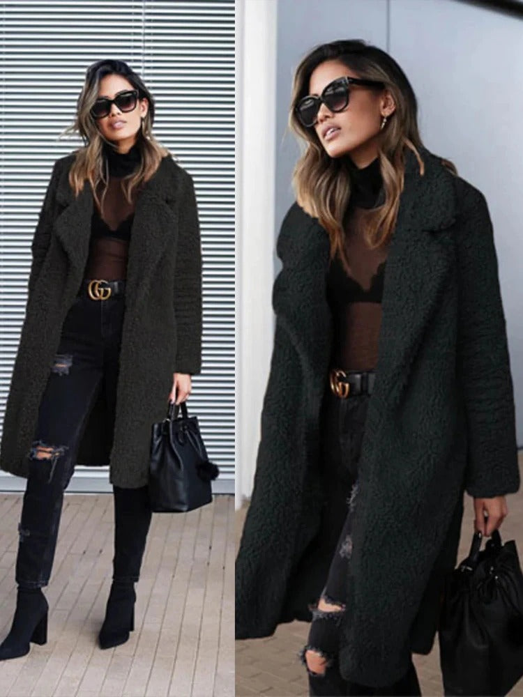 Relaxed Belted Coat