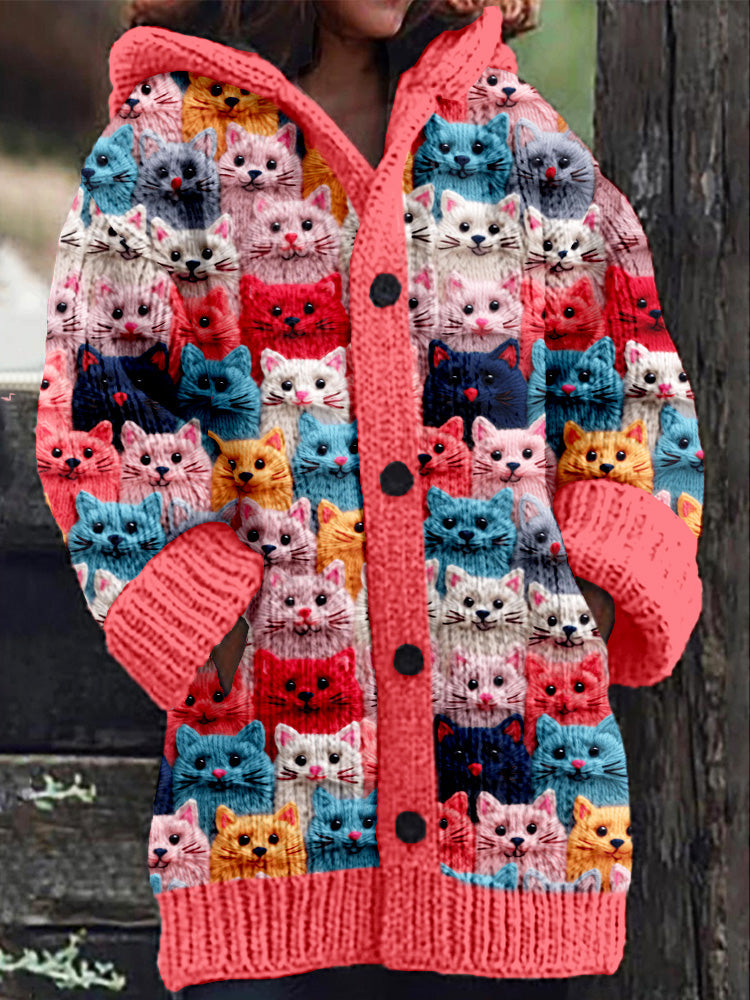 Elegant Hooded Coat