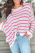 Easy Striped Sweater