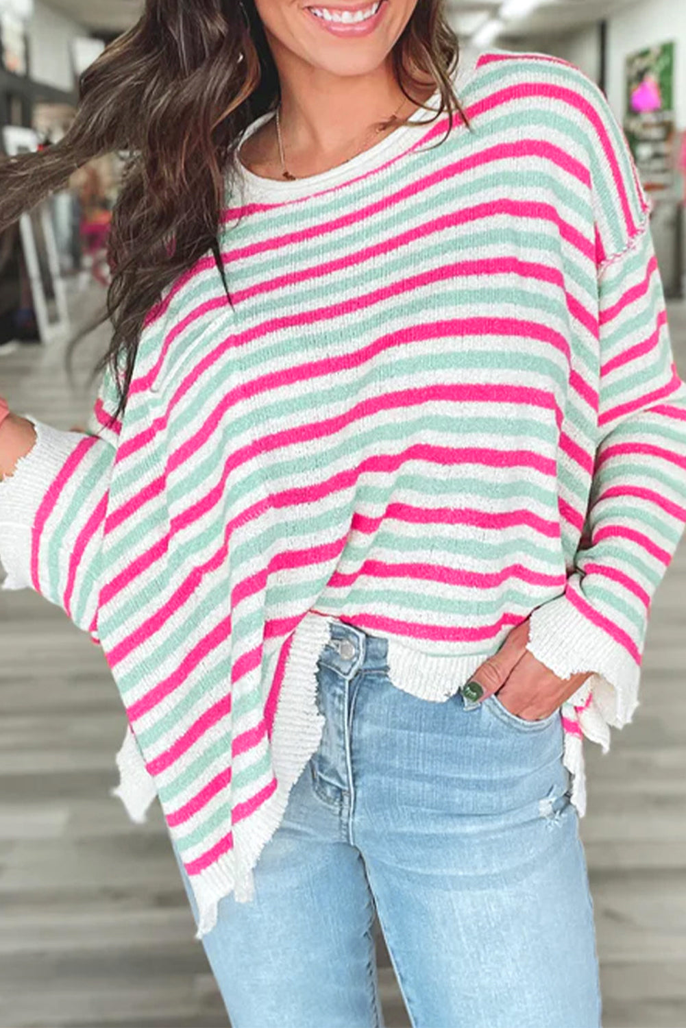 Easy Striped Sweater