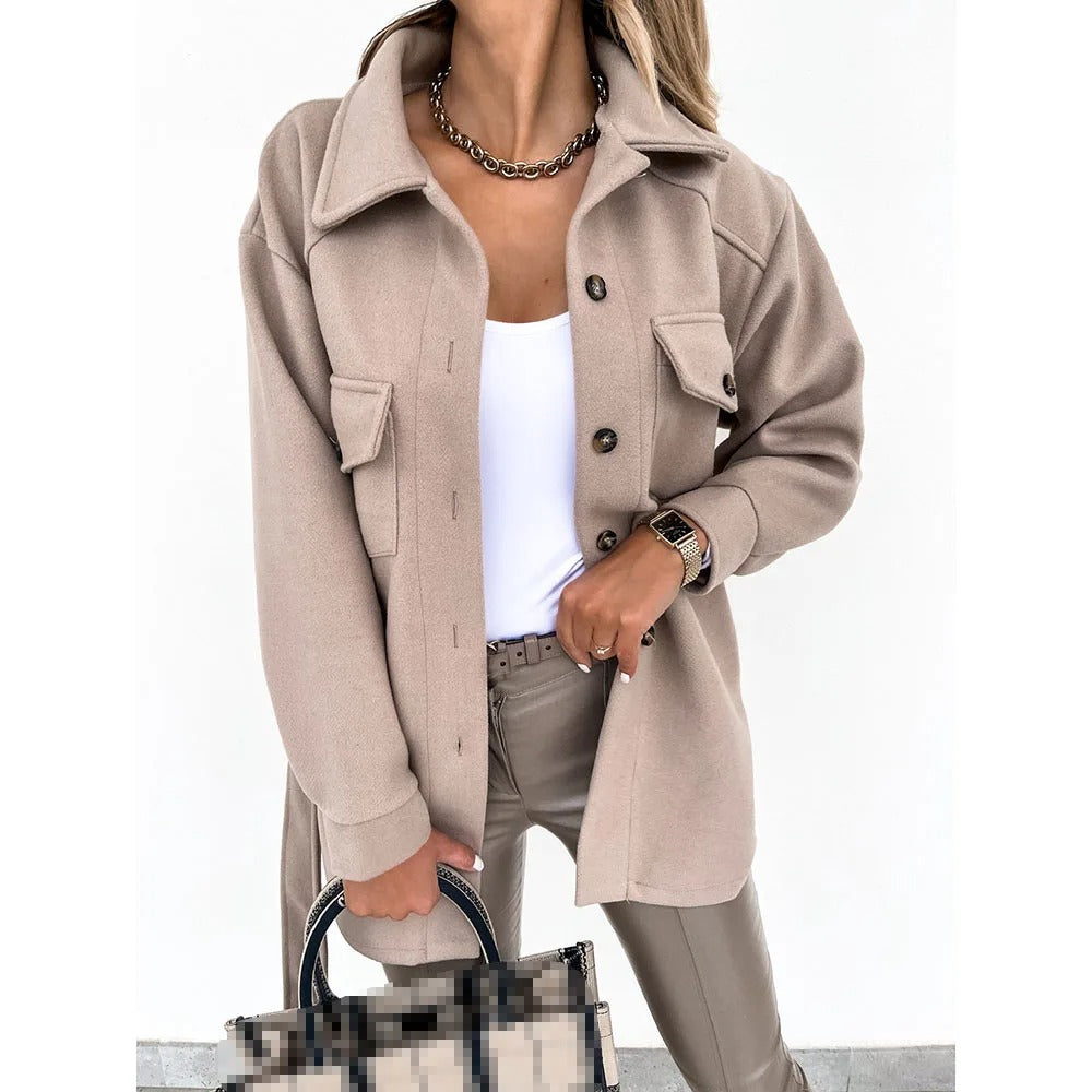 Relaxed Hooded Coat