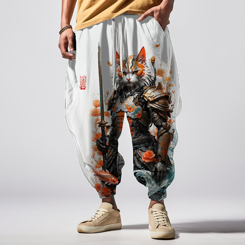 Easy Wide-Leg Pants
