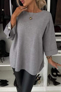 Textured Oversized Sweater