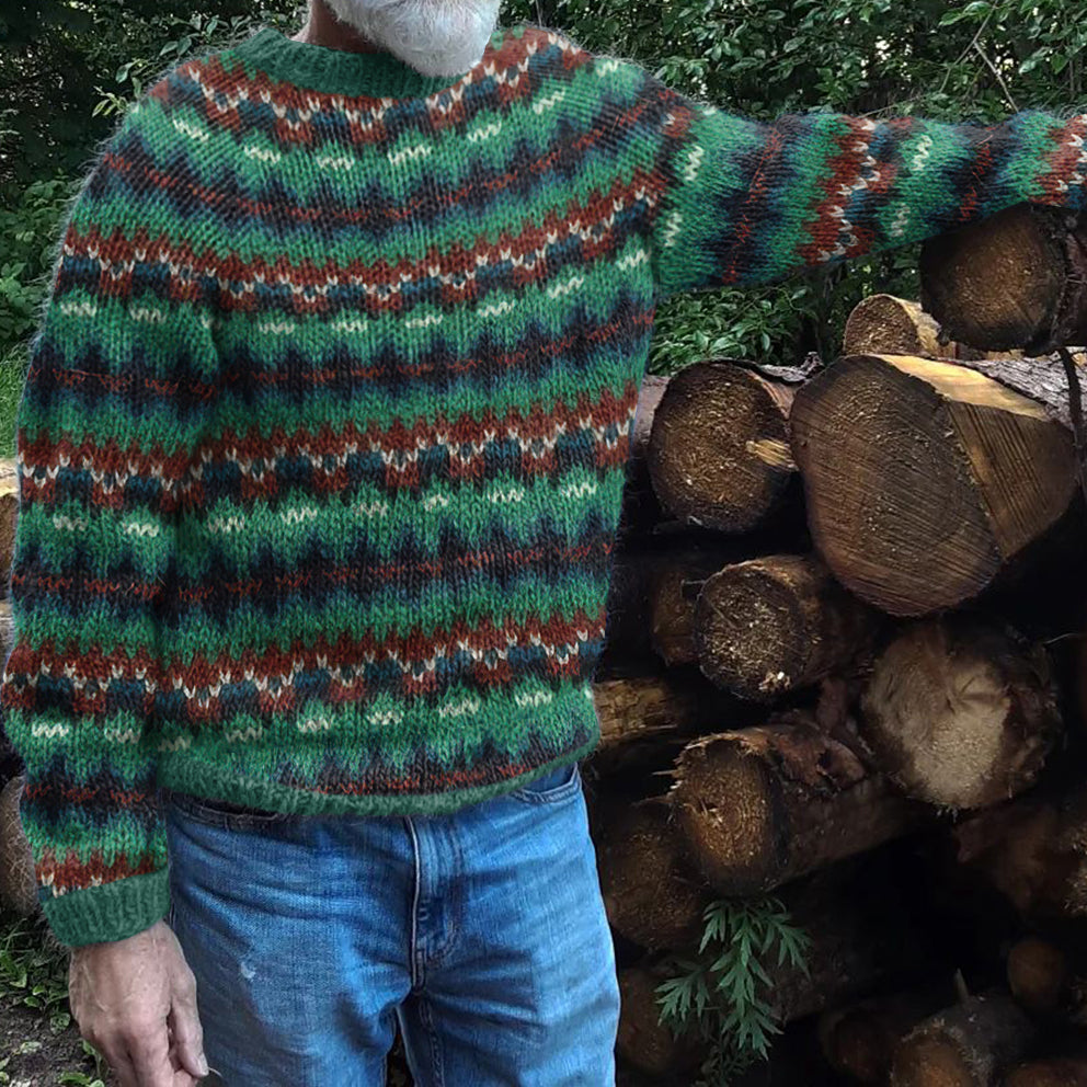 Cozy Buttoned Sweater