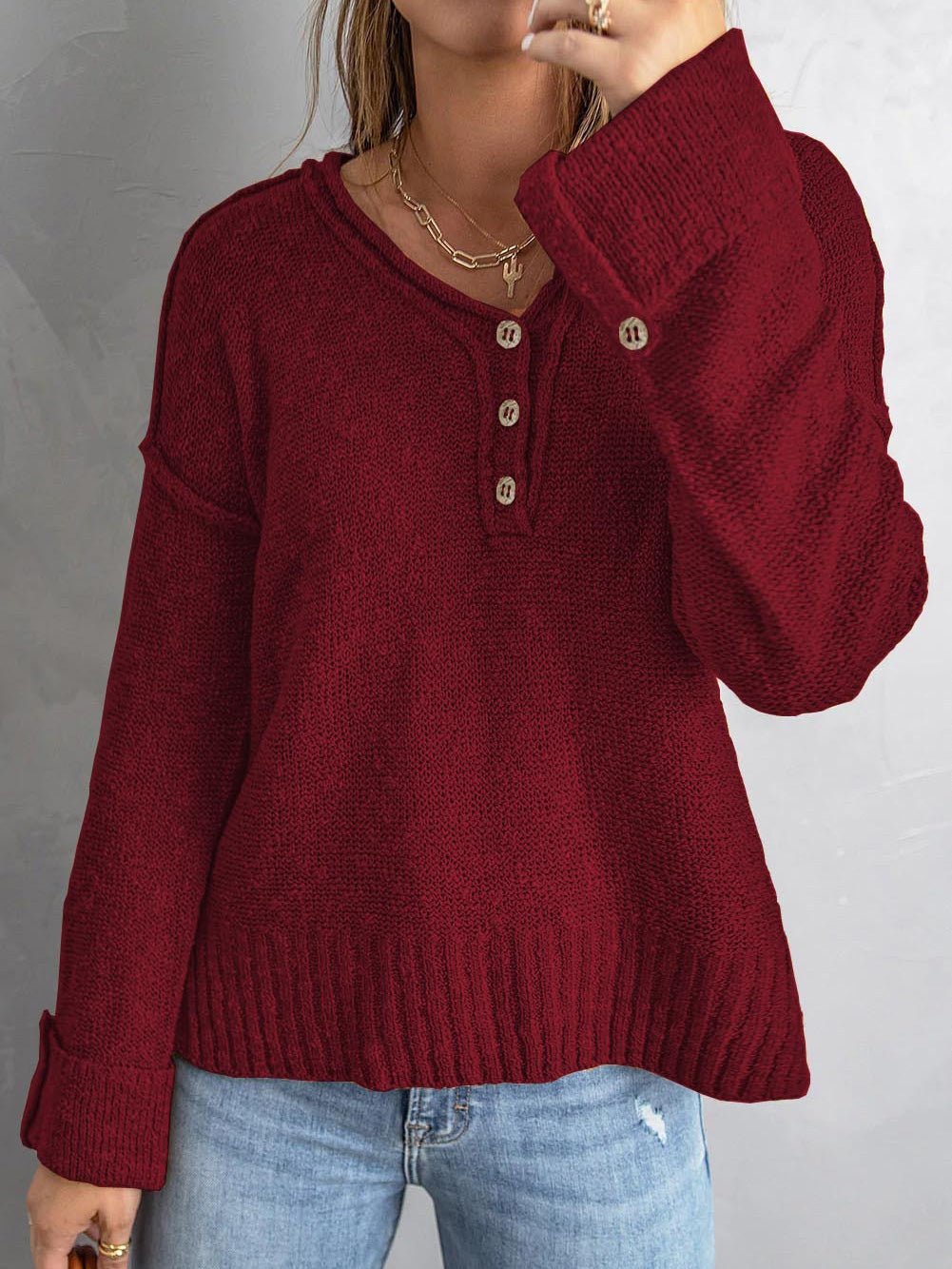 Weekend Cropped Sweater