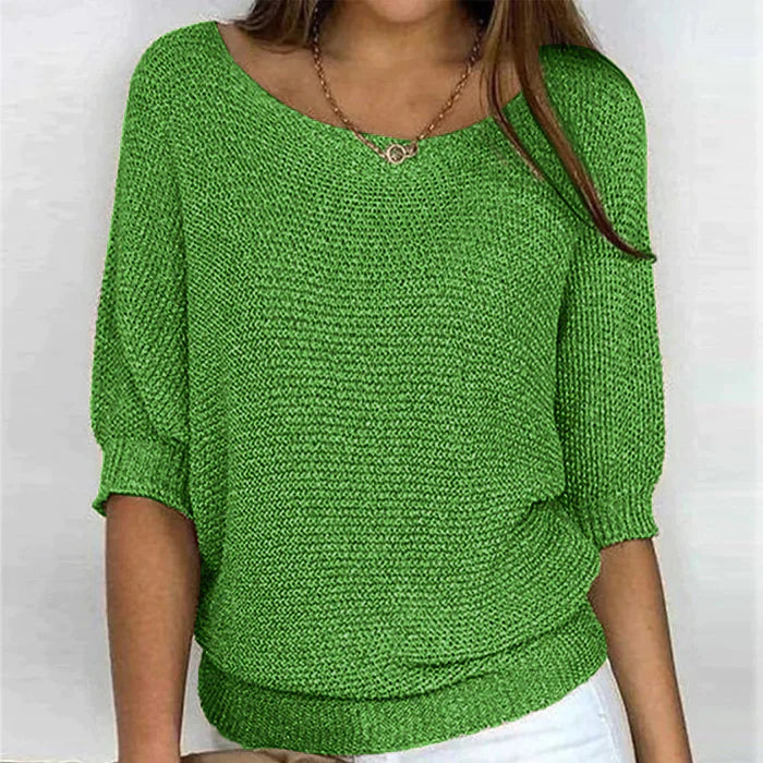 Textured Knit Sweater