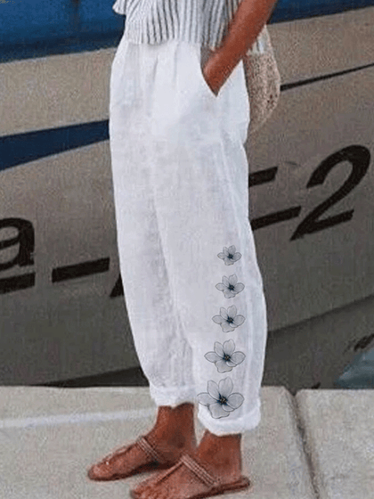 Stretch Elastic Pants