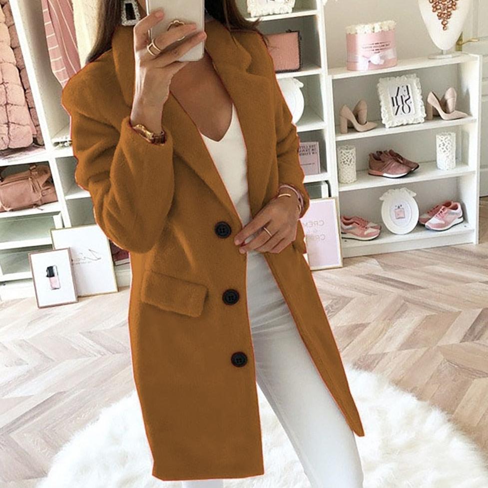 Winter Double-Breasted Coat