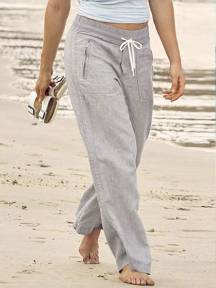 Soft Ribbed Pants