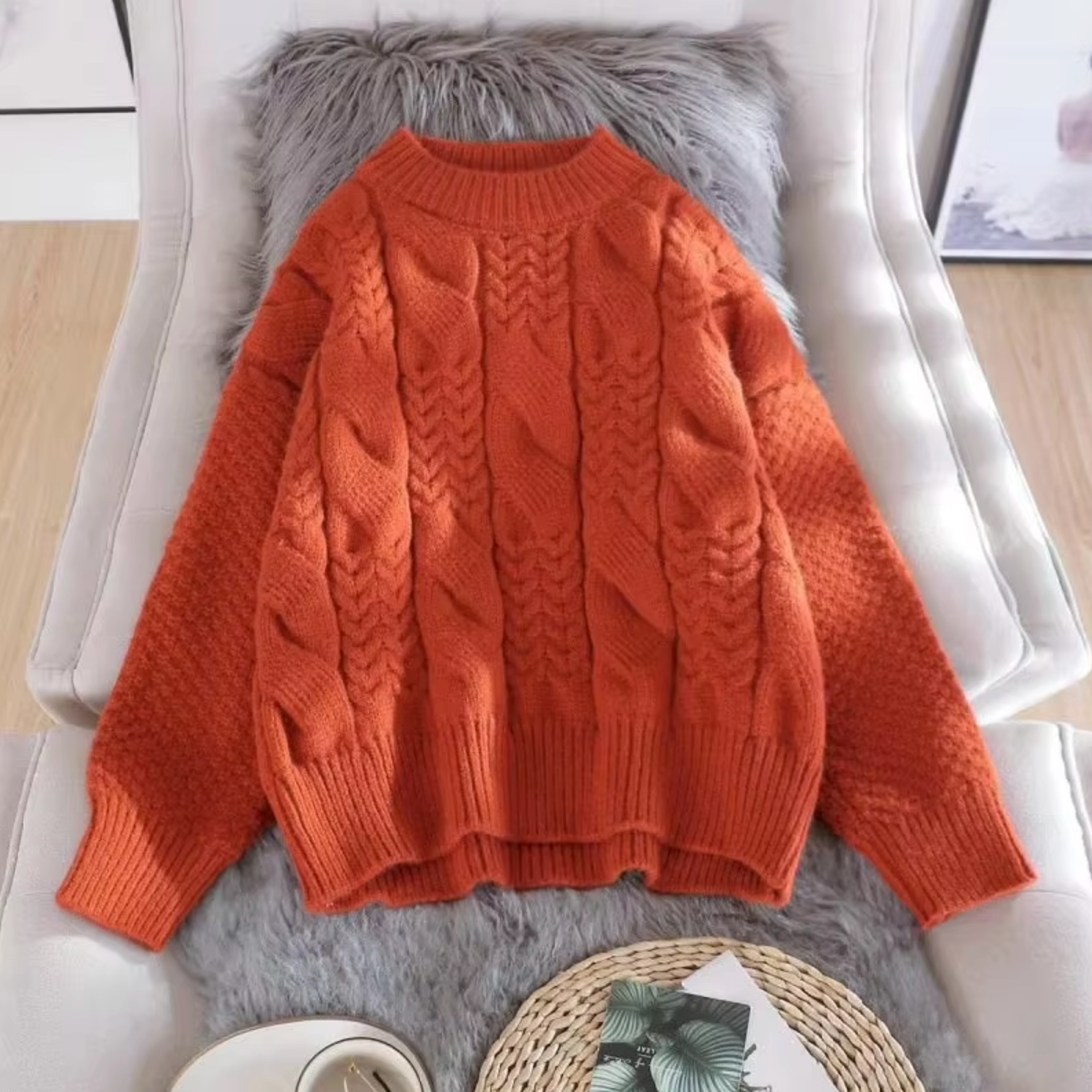 Easy Cable Sweater