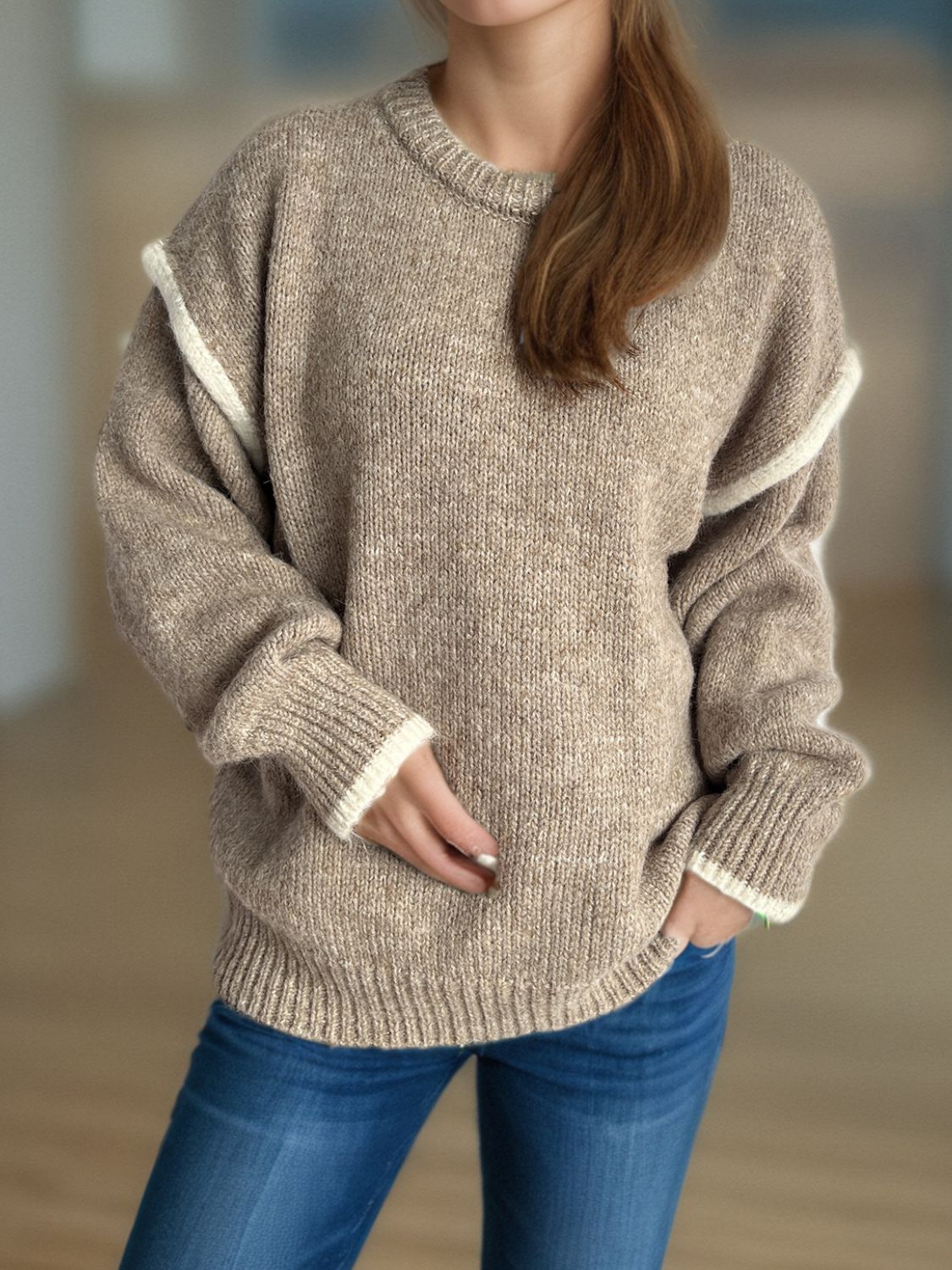 Everyday Cropped Sweater
