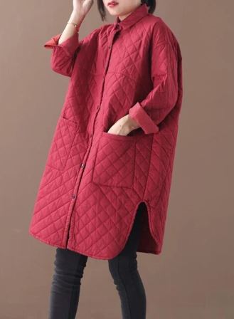 Relaxed Double-Breasted Coat