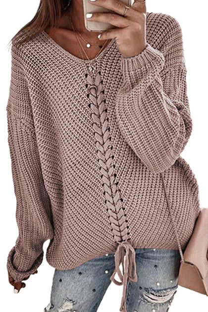 Casual V-Neck Sweater