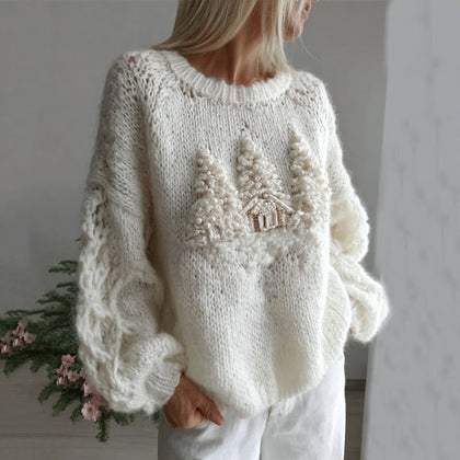 Relaxed Cable Sweater