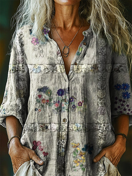 Coastal Buttoned Shirt