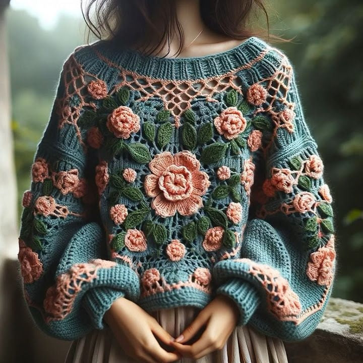 Warm Striped Sweater