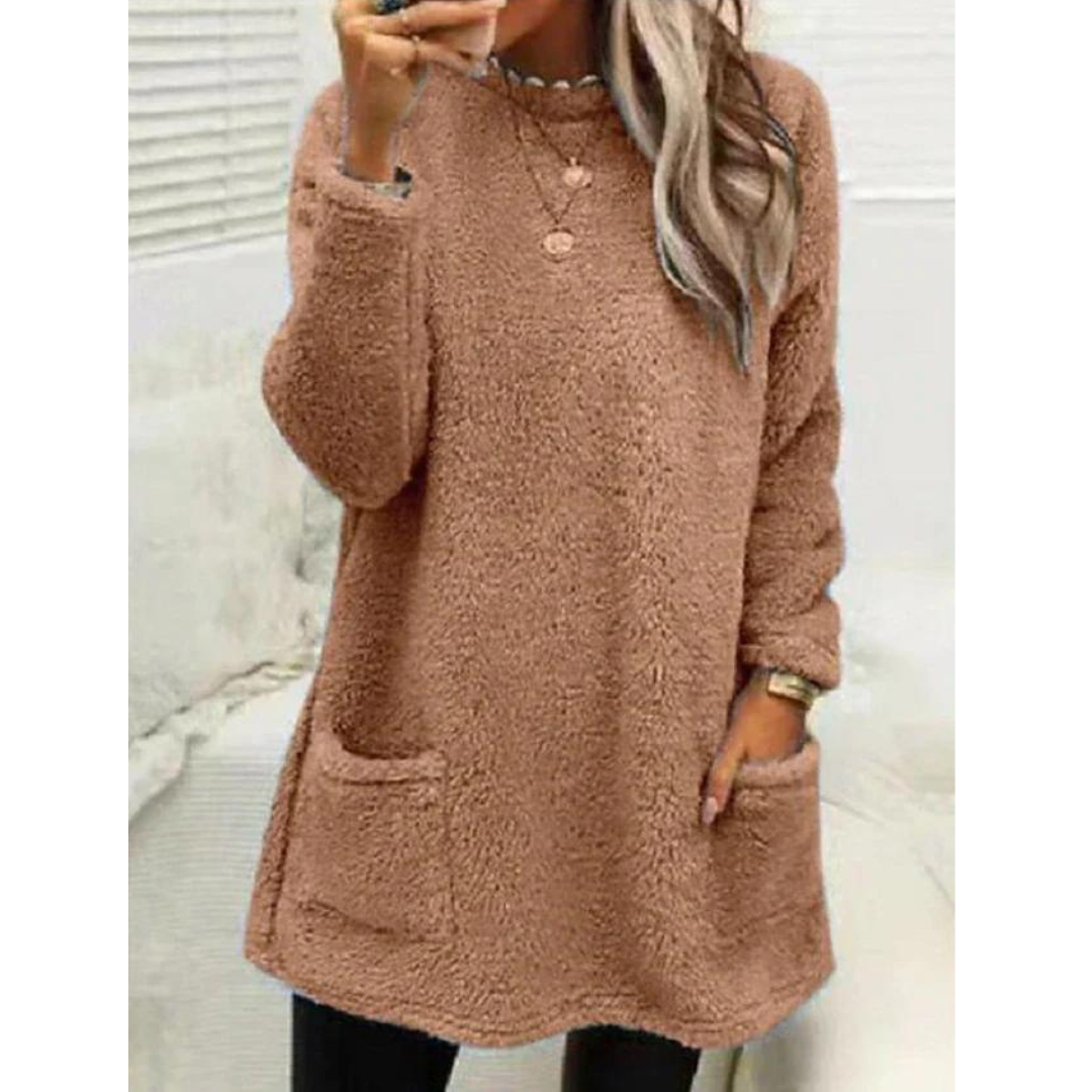 Relaxed Buttoned Sweater