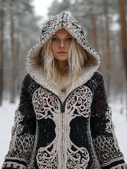 Relaxed Buttoned Sweater