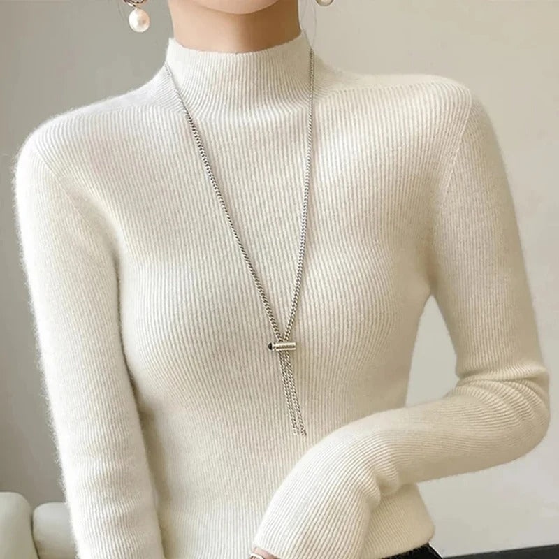 Soft Ribbed Sweater